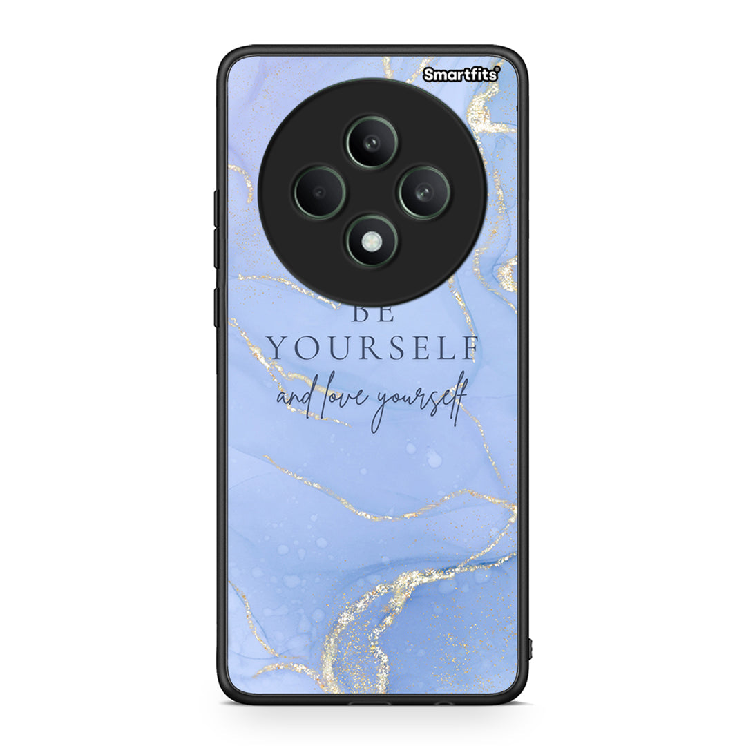 Oppo Reno12 F 5G / FS 5G Be Yourself θήκη από τη Smartfits με σχέδιο στο πίσω μέρος και μαύρο περίβλημα | Smartphone case with colorful back and black bezels by Smartfits