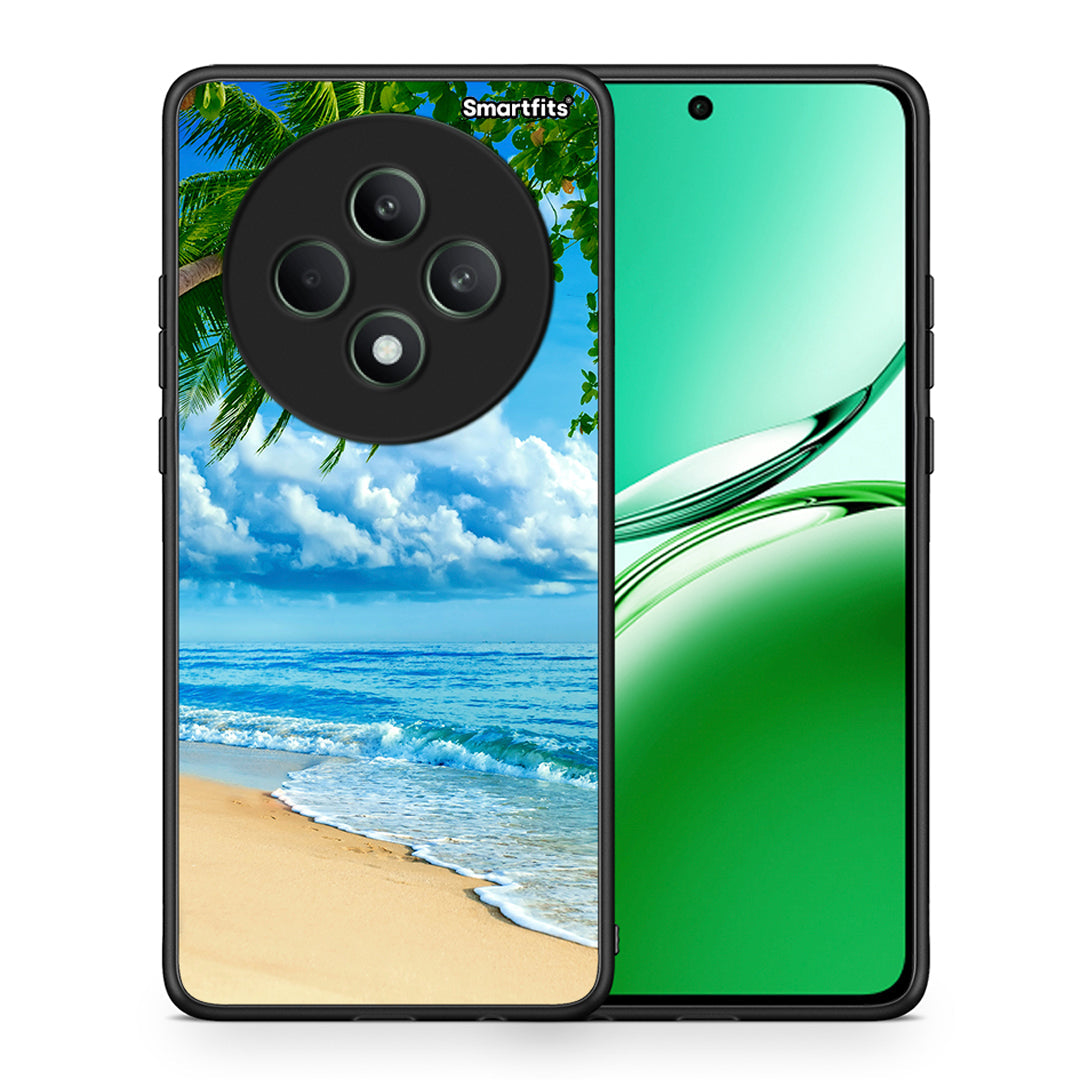 Θήκη Oppo Reno12 F 5G / FS 5G Beautiful Beach από τη Smartfits με σχέδιο στο πίσω μέρος και μαύρο περίβλημα | Oppo Reno12 F 5G / FS 5G Beautiful Beach case with colorful back and black bezels