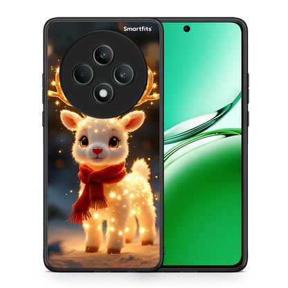 Θήκη Oppo Reno12 F 5G / FS 5G Christmas Cutie από τη Smartfits με σχέδιο στο πίσω μέρος και μαύρο περίβλημα | Oppo Reno12 F 5G / FS 5G Christmas Cutie case with colorful back and black bezels