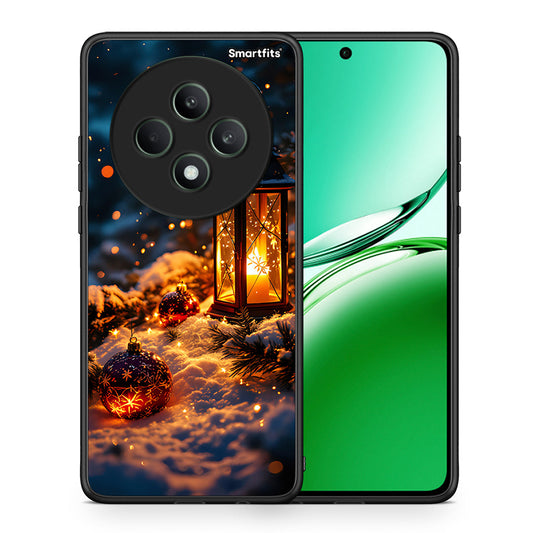 Θήκη Oppo Reno12 F 5G / FS 5G Christmas Ornaments από τη Smartfits με σχέδιο στο πίσω μέρος και μαύρο περίβλημα | Oppo Reno12 F 5G / FS 5G Christmas Ornaments case with colorful back and black bezels