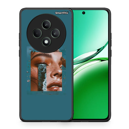 Θήκη Oppo Reno12 F 5G / FS 5G Cry An Ocean από τη Smartfits με σχέδιο στο πίσω μέρος και μαύρο περίβλημα | Oppo Reno12 F 5G / FS 5G Cry An Ocean case with colorful back and black bezels