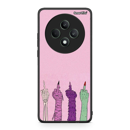 Oppo Reno12 F 5G / FS 5G Halloween Be A Lady Θήκη από τη Smartfits με σχέδιο στο πίσω μέρος και μαύρο περίβλημα | Smartphone case with colorful back and black bezels by Smartfits