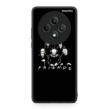 Oppo Reno12 F 5G / FS 5G Halloween Friends Θήκη από τη Smartfits με σχέδιο στο πίσω μέρος και μαύρο περίβλημα | Smartphone case with colorful back and black bezels by Smartfits