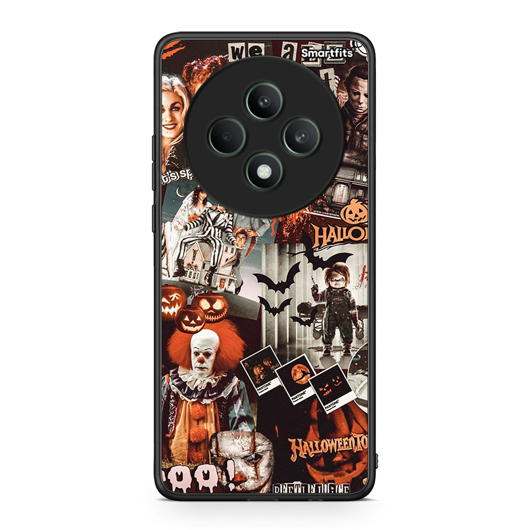 Oppo Reno12 F 5G / FS 5G Halloween Spooky Season Θήκη από τη Smartfits με σχέδιο στο πίσω μέρος και μαύρο περίβλημα | Smartphone case with colorful back and black bezels by Smartfits