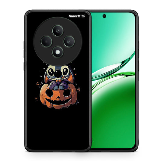 Θήκη Oppo Reno12 F 5G / FS 5G Halloween Stitch από τη Smartfits με σχέδιο στο πίσω μέρος και μαύρο περίβλημα | Oppo Reno12 F 5G / FS 5G Halloween Stitch case with colorful back and black bezels