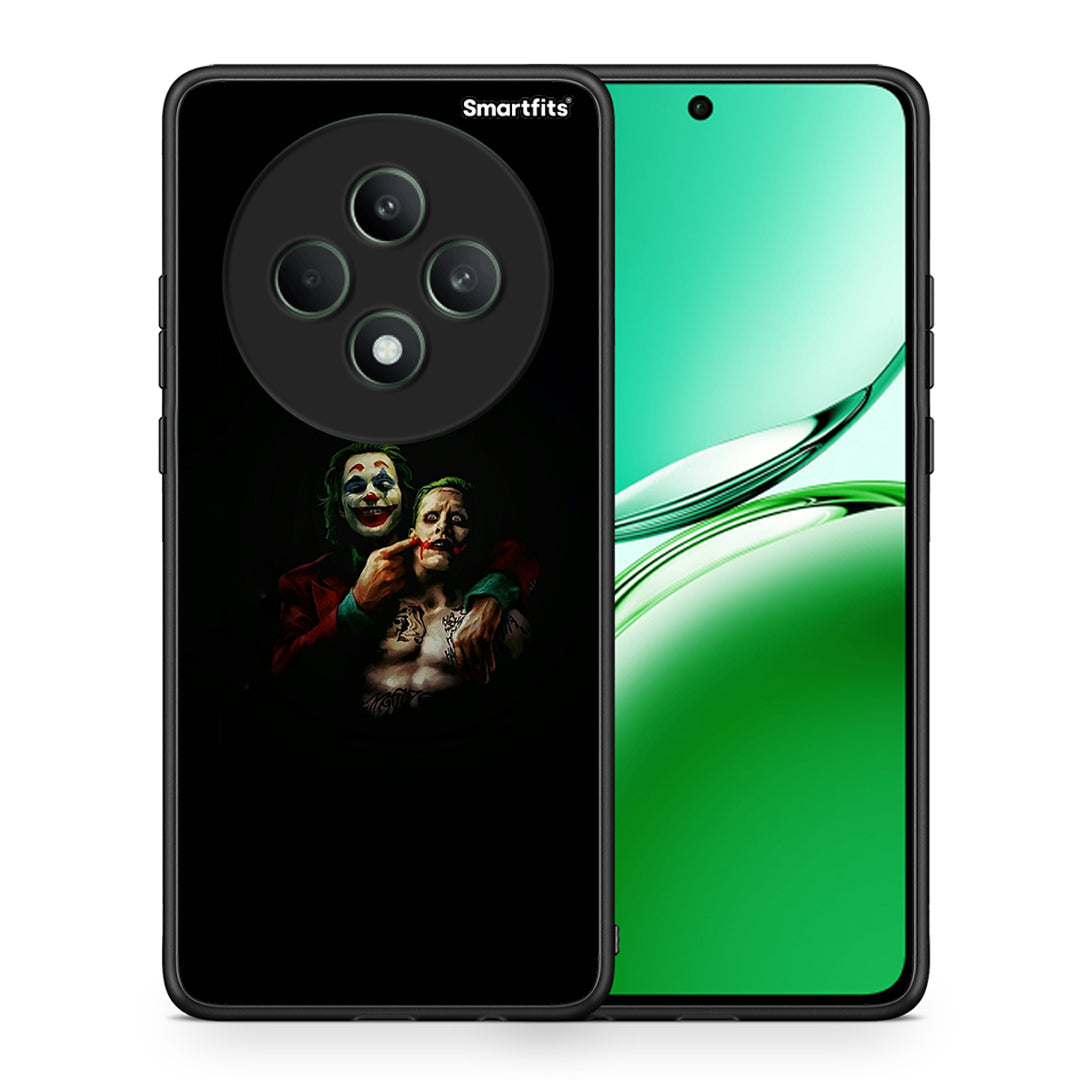 Θήκη Oppo Reno12 F 5G / FS 5G Clown Hero από τη Smartfits με σχέδιο στο πίσω μέρος και μαύρο περίβλημα | Oppo Reno12 F 5G / FS 5G Clown Hero case with colorful back and black bezels