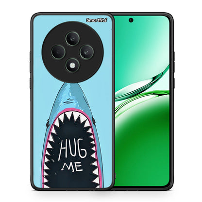 Θήκη Oppo Reno12 F 5G / FS 5G Hug Me από τη Smartfits με σχέδιο στο πίσω μέρος και μαύρο περίβλημα | Oppo Reno12 F 5G / FS 5G Hug Me case with colorful back and black bezels