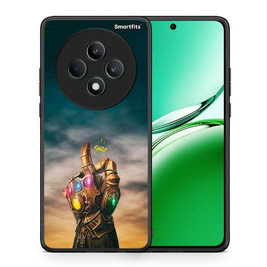 Θήκη Oppo Reno12 F 5G / FS 5G Infinity Snap από τη Smartfits με σχέδιο στο πίσω μέρος και μαύρο περίβλημα | Oppo Reno12 F 5G / FS 5G Infinity Snap case with colorful back and black bezels