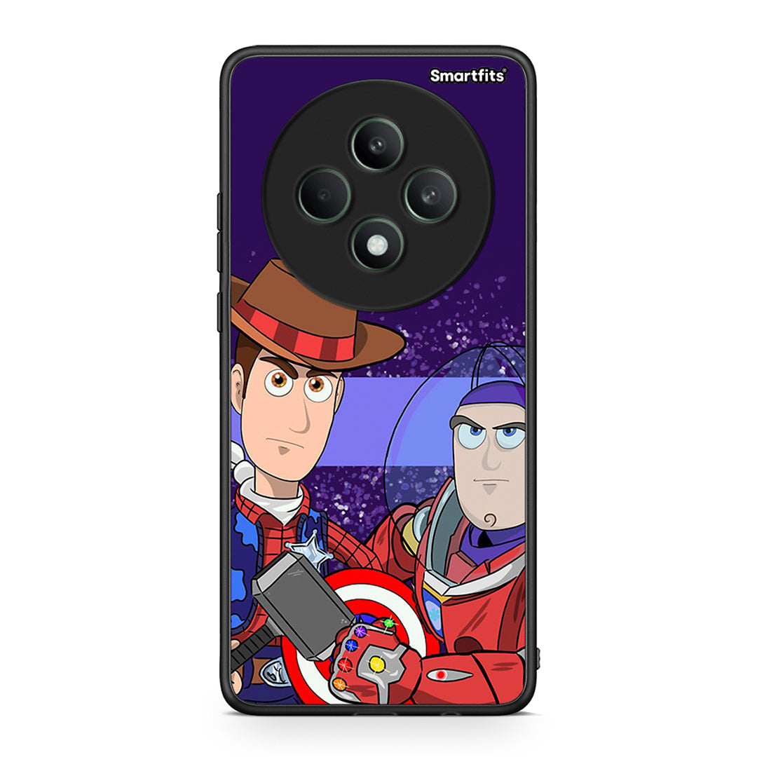 Oppo Reno12 F 5G / FS 5G Infinity Story θήκη από τη Smartfits με σχέδιο στο πίσω μέρος και μαύρο περίβλημα | Smartphone case with colorful back and black bezels by Smartfits