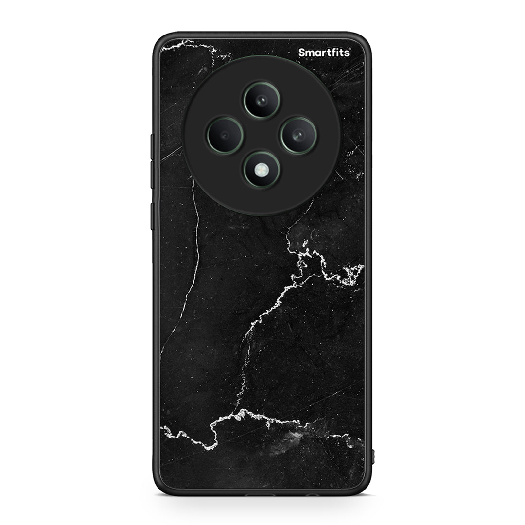 Oppo Reno12 F 5G / FS 5G Marble Black θήκη από τη Smartfits με σχέδιο στο πίσω μέρος και μαύρο περίβλημα | Smartphone case with colorful back and black bezels by Smartfits