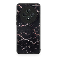 Thumbnail for 4 - Oppo Reno12 F 5G / FS 5G Black Rosegold Marble case, cover, bumper