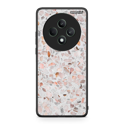 Oppo Reno12 F 5G / FS 5G Marble Terrazzo θήκη από τη Smartfits με σχέδιο στο πίσω μέρος και μαύρο περίβλημα | Smartphone case with colorful back and black bezels by Smartfits