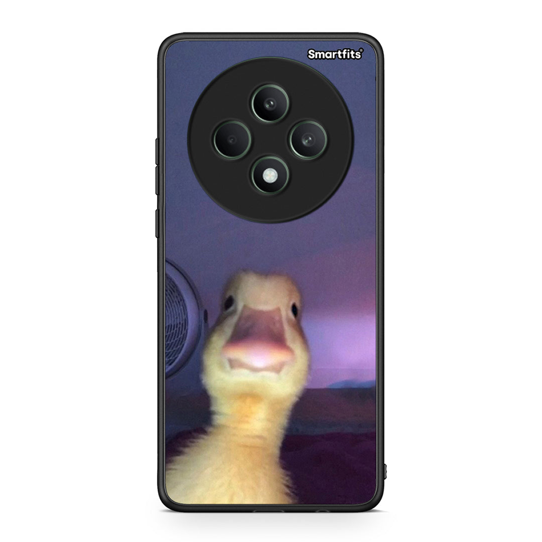 Oppo Reno12 F 5G / FS 5G Meme Duck θήκη από τη Smartfits με σχέδιο στο πίσω μέρος και μαύρο περίβλημα | Smartphone case with colorful back and black bezels by Smartfits