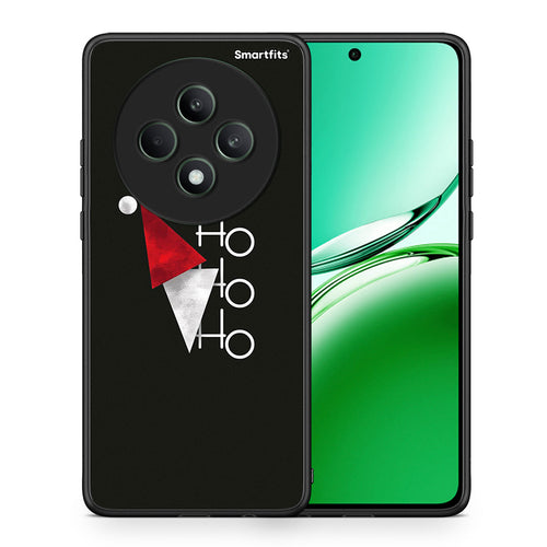 Θήκη Oppo Reno12 F 5G / FS 5G Minimal Christmas από τη Smartfits με σχέδιο στο πίσω μέρος και μαύρο περίβλημα | Oppo Reno12 F 5G / FS 5G Minimal Christmas case with colorful back and black bezels