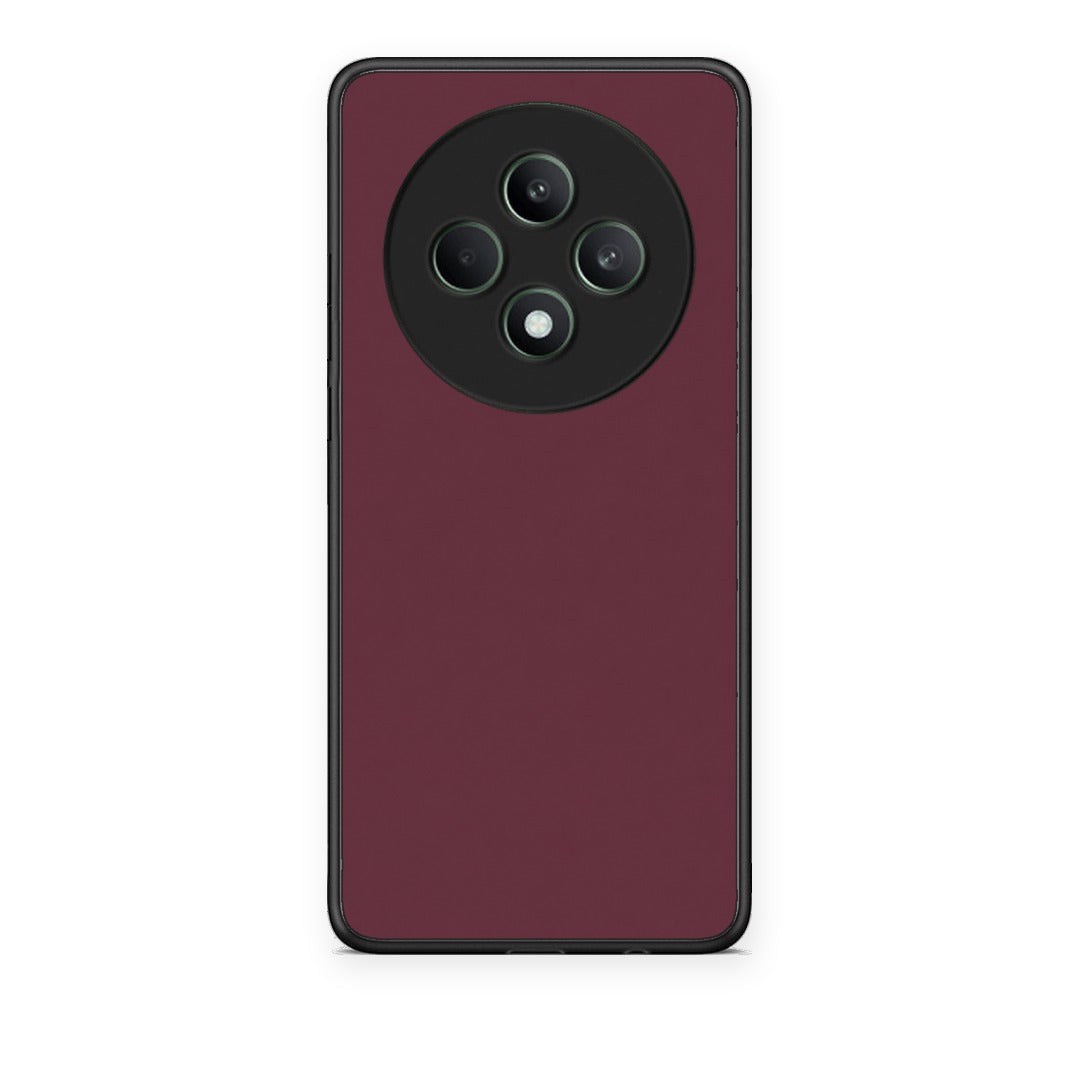 Θήκη Oppo Reno12 F 5G / FS 5G Muted Burgundy από τη Smartfits με σχέδιο στο πίσω μέρος και μαύρο περίβλημα | Oppo Reno12 F 5G / FS 5G Muted Burgundy case with colorful back and black bezels