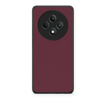 Θήκη Oppo Reno12 F 5G / FS 5G Muted Burgundy από τη Smartfits με σχέδιο στο πίσω μέρος και μαύρο περίβλημα | Oppo Reno12 F 5G / FS 5G Muted Burgundy case with colorful back and black bezels