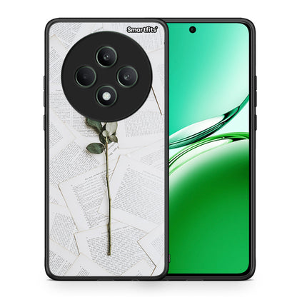 Θήκη Oppo Reno12 F 5G / FS 5G Red Rose από τη Smartfits με σχέδιο στο πίσω μέρος και μαύρο περίβλημα | Oppo Reno12 F 5G / FS 5G Red Rose case with colorful back and black bezels