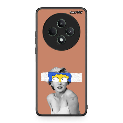 Oppo Reno12 F 5G / FS 5G Sim Merilyn θήκη από τη Smartfits με σχέδιο στο πίσω μέρος και μαύρο περίβλημα | Smartphone case with colorful back and black bezels by Smartfits