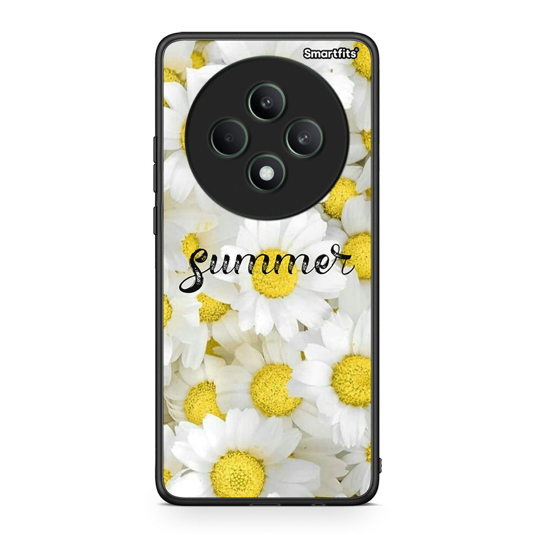 Oppo Reno12 F 5G / FS 5G Summer Daisies Θήκη από τη Smartfits με σχέδιο στο πίσω μέρος και μαύρο περίβλημα | Smartphone case with colorful back and black bezels by Smartfits