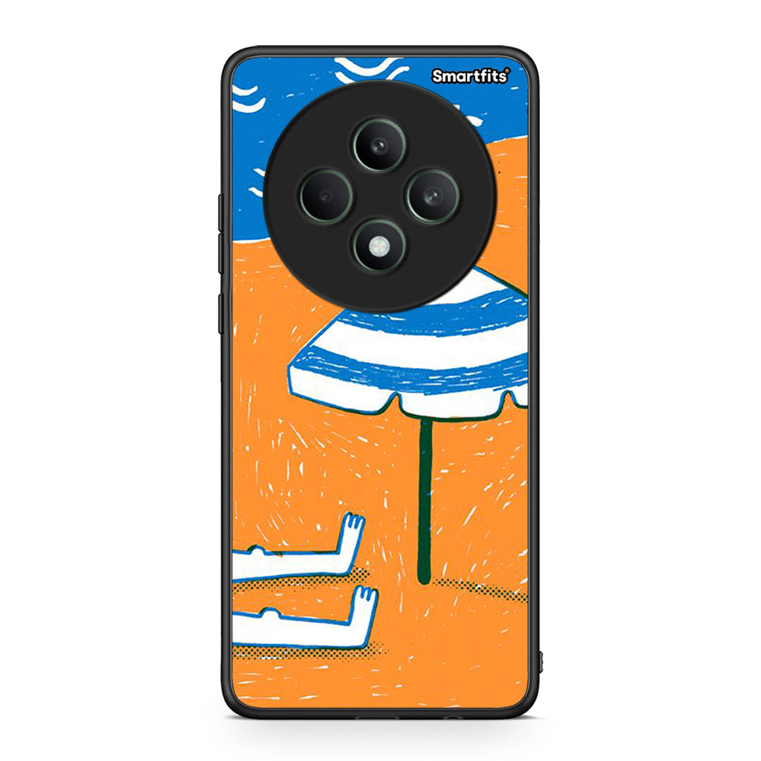 Oppo Reno12 F 5G / FS 5G Summering Θήκη από τη Smartfits με σχέδιο στο πίσω μέρος και μαύρο περίβλημα | Smartphone case with colorful back and black bezels by Smartfits