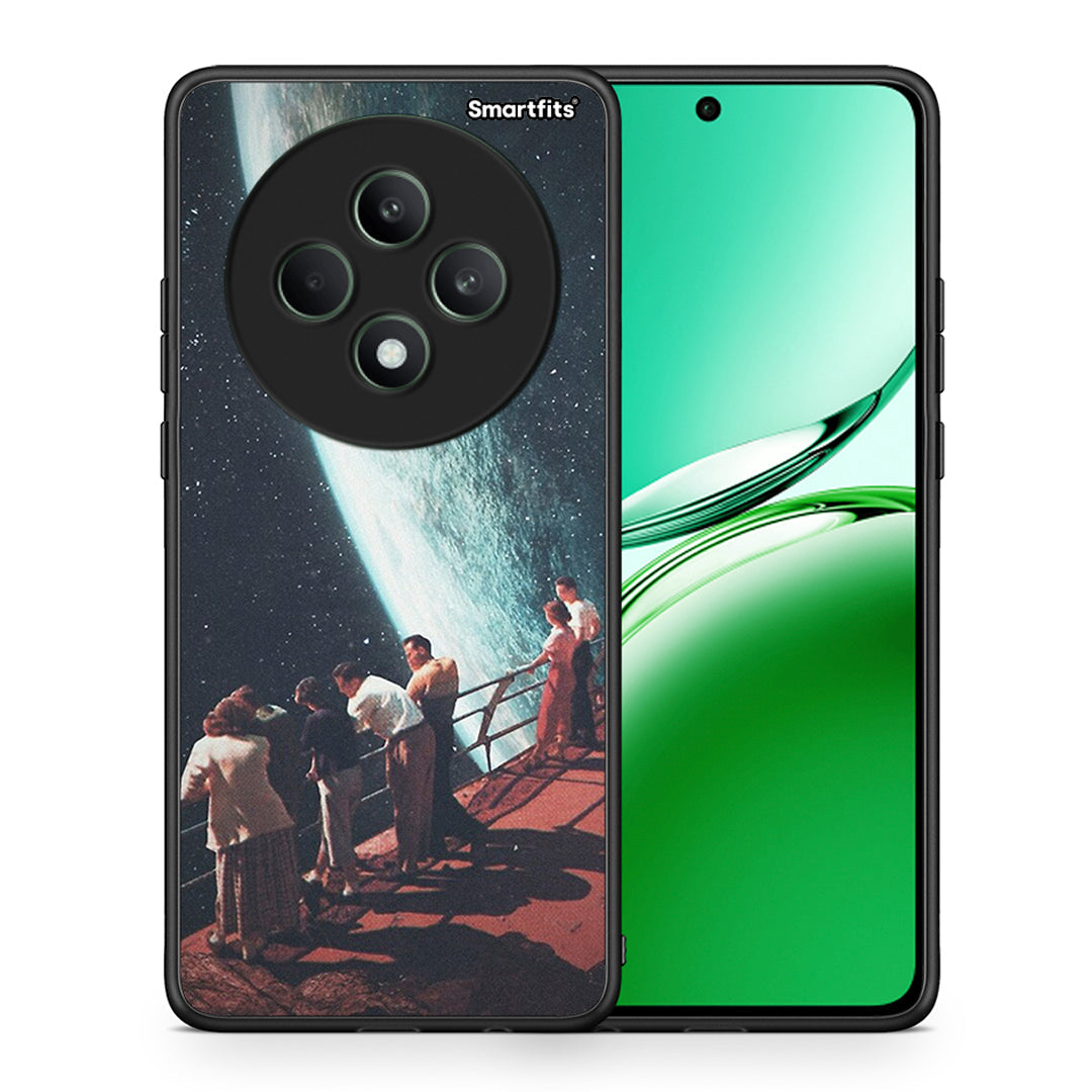 Θήκη Oppo Reno12 F 5G / FS 5G Surreal View από τη Smartfits με σχέδιο στο πίσω μέρος και μαύρο περίβλημα | Oppo Reno12 F 5G / FS 5G Surreal View case with colorful back and black bezels