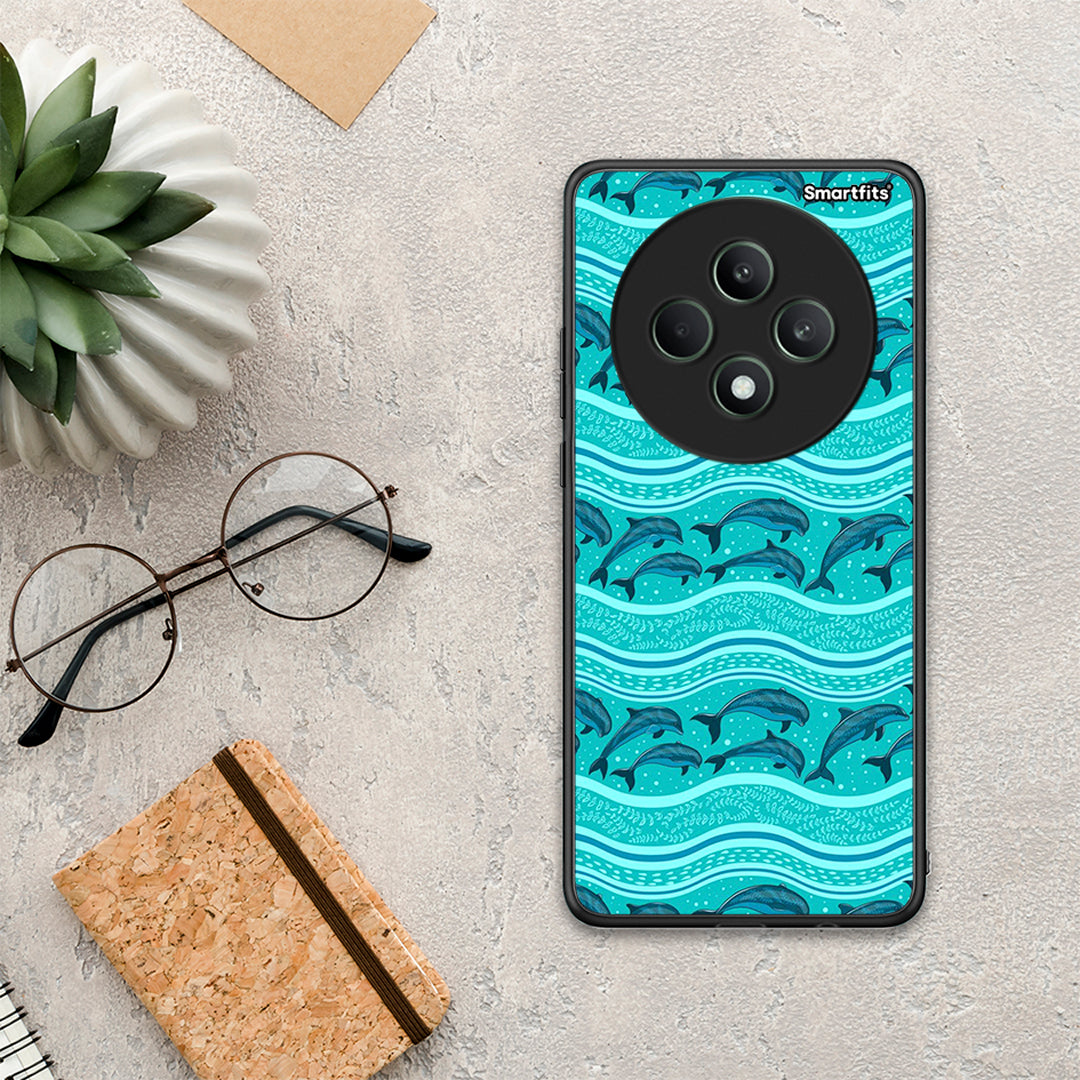 Swimming Dolphins - Oppo Reno12 F 5G / FS 5G θήκη