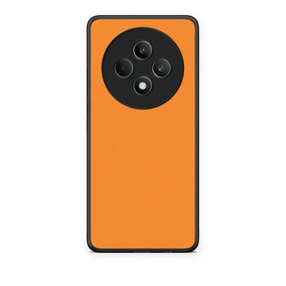 Θήκη Oppo Reno12 F 5G / FS 5G Tangerine Orange από τη Smartfits με σχέδιο στο πίσω μέρος και μαύρο περίβλημα | Oppo Reno12 F 5G / FS 5G Tangerine Orange case with colorful back and black bezels