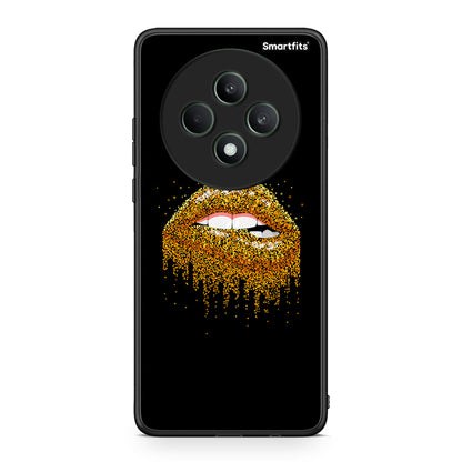 4 - Oppo Reno12 F 5G / FS 5G Golden Valentine case, cover, bumper