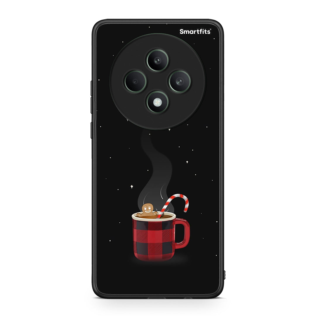 Oppo Reno12 F 5G / FS 5G Xmas Bathing θήκη από τη Smartfits με σχέδιο στο πίσω μέρος και μαύρο περίβλημα | Smartphone case with colorful back and black bezels by Smartfits