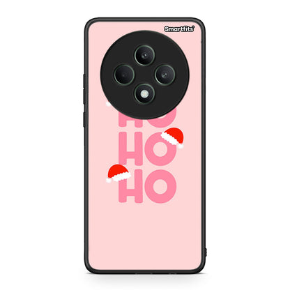 Oppo Reno12 F 5G / FS 5G Xmas Ho Ho Ho θήκη από τη Smartfits με σχέδιο στο πίσω μέρος και μαύρο περίβλημα | Smartphone case with colorful back and black bezels by Smartfits