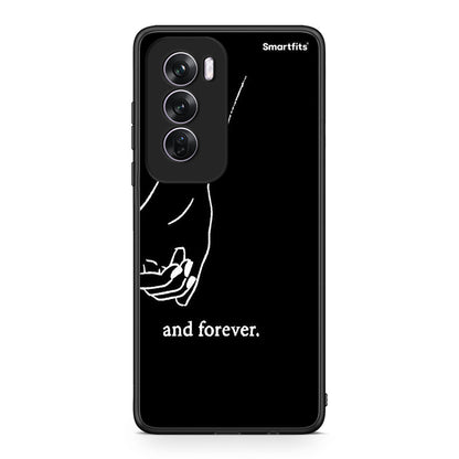 Oppo Reno12 Pro Always & Forever 2 Θήκη Αγίου Βαλεντίνου από τη Smartfits με σχέδιο στο πίσω μέρος και μαύρο περίβλημα | Smartphone case with colorful back and black bezels by Smartfits