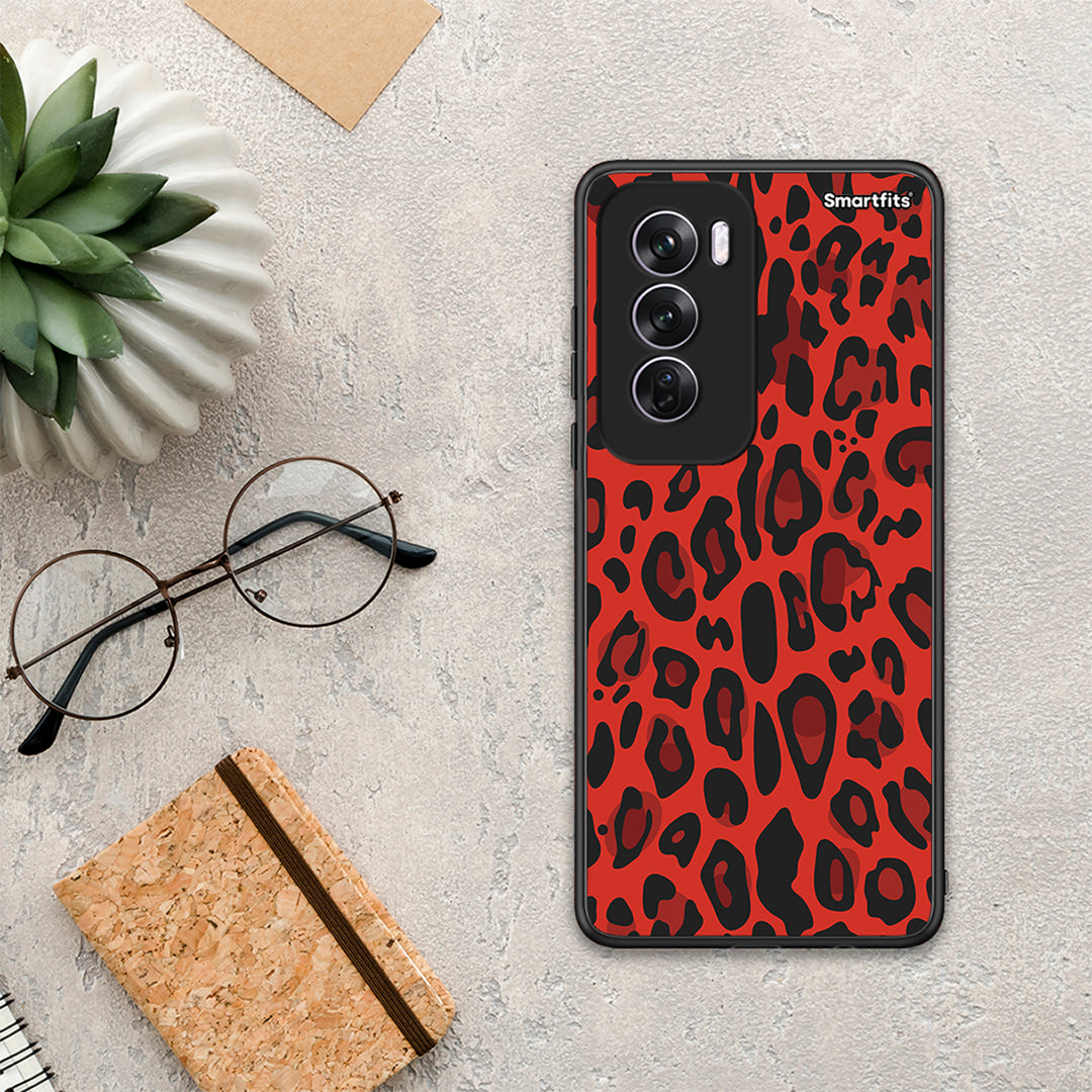 Animal Red Leopard - Oppo Reno12 Pro θήκη