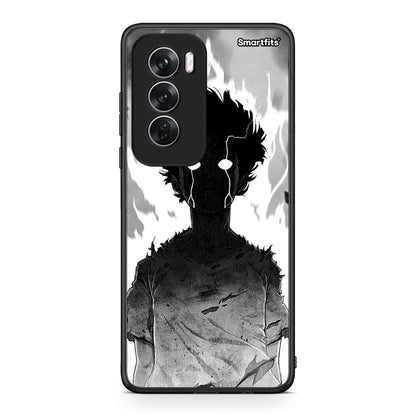 Oppo Reno12 Pro Anime Boy Θήκη από τη Smartfits με σχέδιο στο πίσω μέρος και μαύρο περίβλημα | Smartphone case with colorful back and black bezels by Smartfits