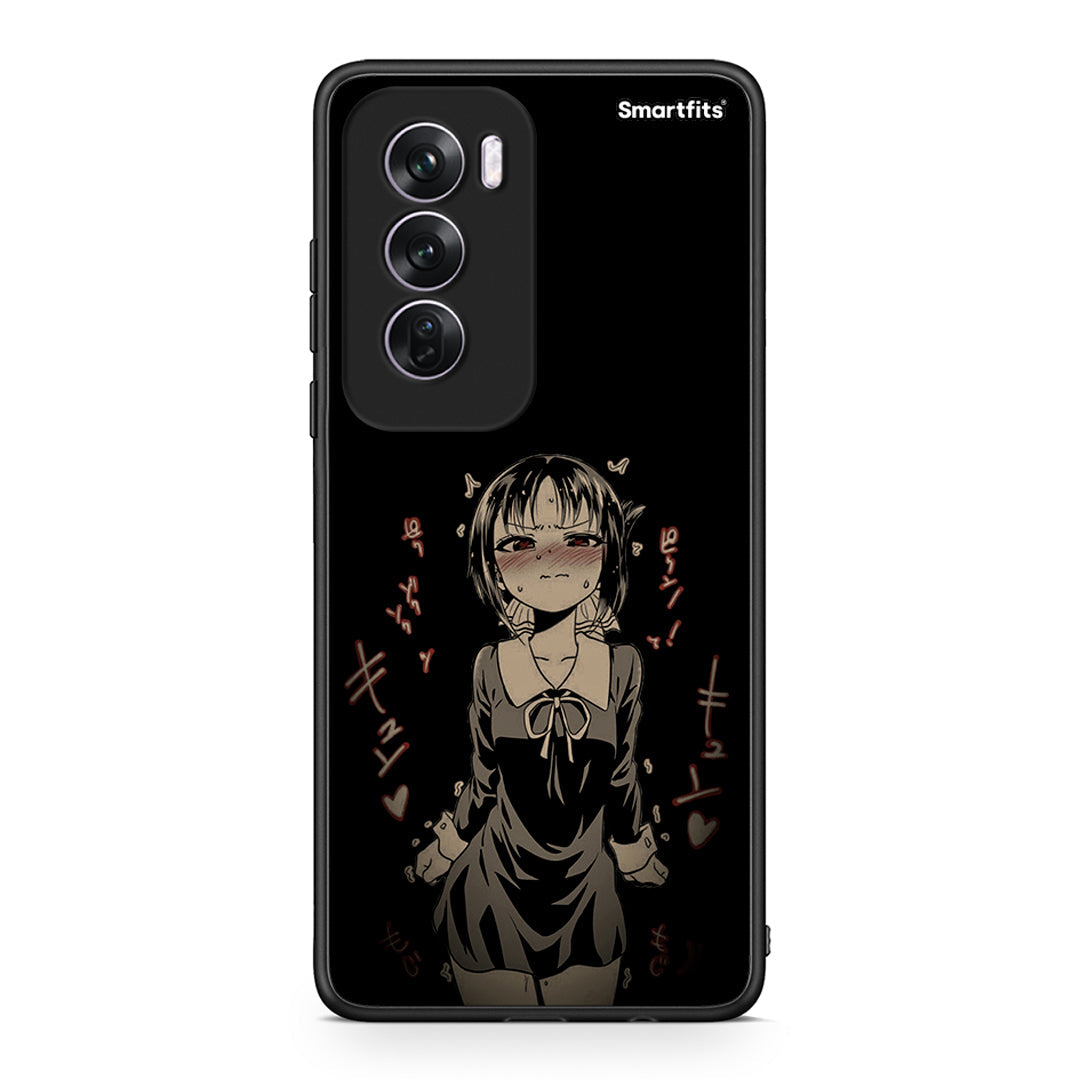 Oppo Reno12 Pro Anime Girl θήκη από τη Smartfits με σχέδιο στο πίσω μέρος και μαύρο περίβλημα | Smartphone case with colorful back and black bezels by Smartfits