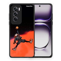 Thumbnail for Θήκη Oppo Reno12 Pro Basketball Hero από τη Smartfits με σχέδιο στο πίσω μέρος και μαύρο περίβλημα | Oppo Reno12 Pro Basketball Hero case with colorful back and black bezels