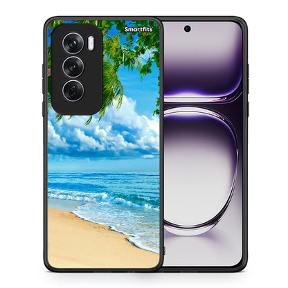 Θήκη Oppo Reno12 Pro Beautiful Beach από τη Smartfits με σχέδιο στο πίσω μέρος και μαύρο περίβλημα | Oppo Reno12 Pro Beautiful Beach case with colorful back and black bezels