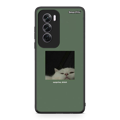 Oppo Reno12 Pro Bitch Surprise θήκη από τη Smartfits με σχέδιο στο πίσω μέρος και μαύρο περίβλημα | Smartphone case with colorful back and black bezels by Smartfits