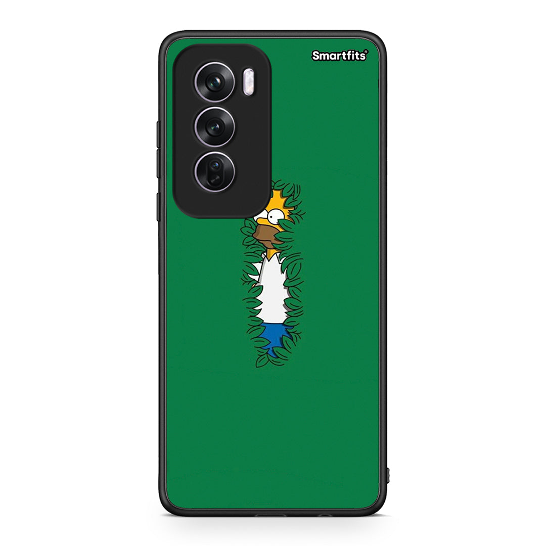 Oppo Reno12 Pro Bush Man Θήκη Αγίου Βαλεντίνου από τη Smartfits με σχέδιο στο πίσω μέρος και μαύρο περίβλημα | Smartphone case with colorful back and black bezels by Smartfits