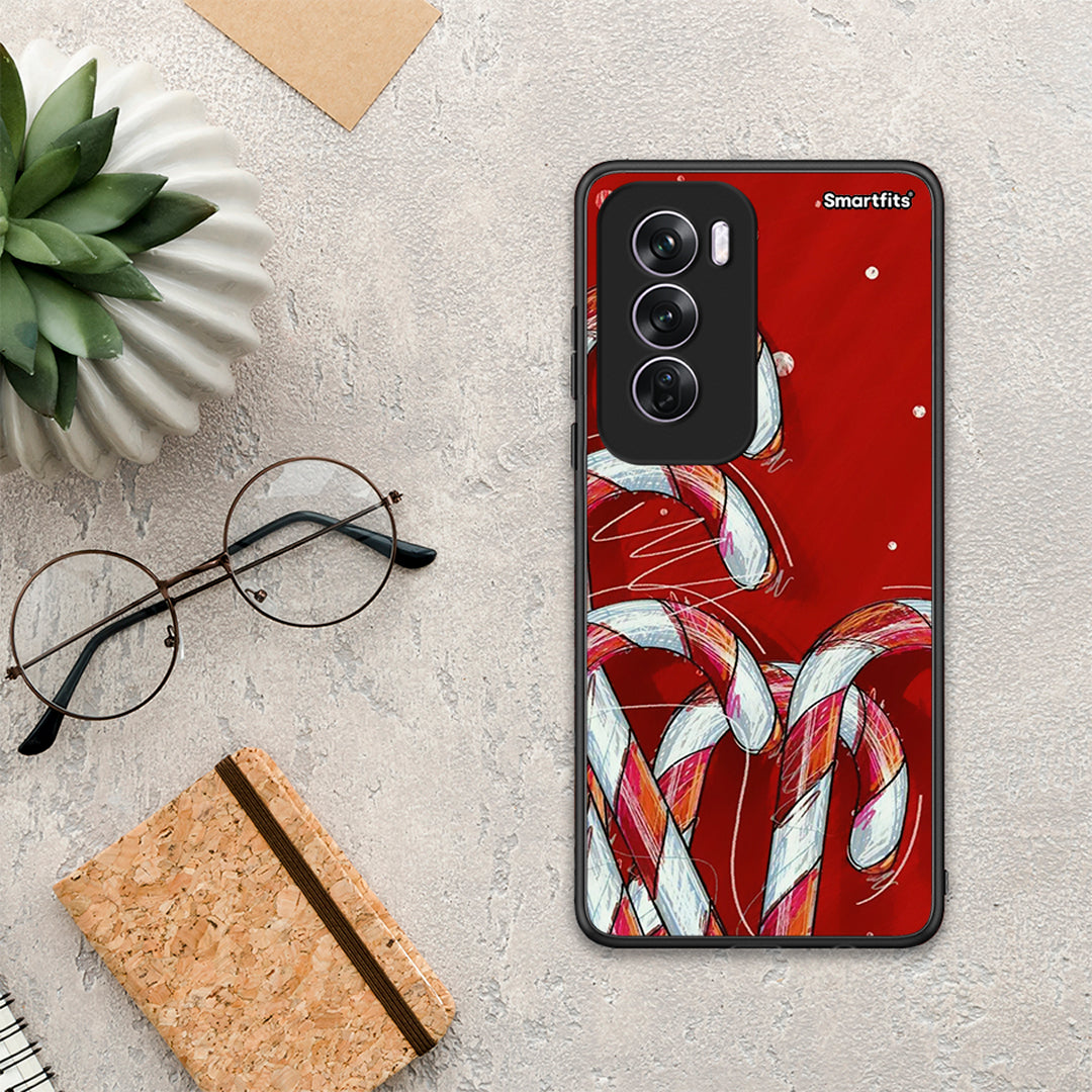 Candy Cane - Oppo Reno12 Pro θήκη