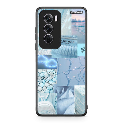 Oppo Reno12 Pro Ciel Aesthetic Collage θήκη από τη Smartfits με σχέδιο στο πίσω μέρος και μαύρο περίβλημα | Smartphone case with colorful back and black bezels by Smartfits