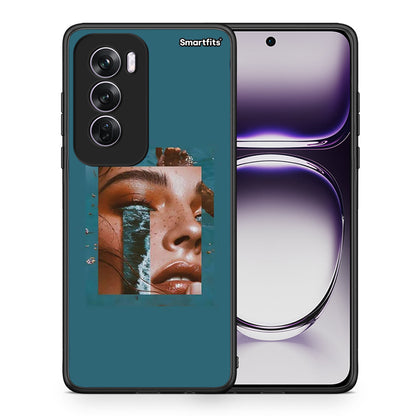 Θήκη Oppo Reno12 Pro Cry An Ocean από τη Smartfits με σχέδιο στο πίσω μέρος και μαύρο περίβλημα | Oppo Reno12 Pro Cry An Ocean case with colorful back and black bezels