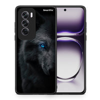 Thumbnail for Θήκη Oppo Reno12 Pro Dark Wolf από τη Smartfits με σχέδιο στο πίσω μέρος και μαύρο περίβλημα | Oppo Reno12 Pro Dark Wolf case with colorful back and black bezels