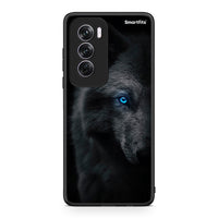 Thumbnail for Oppo Reno12 Pro Dark Wolf θήκη από τη Smartfits με σχέδιο στο πίσω μέρος και μαύρο περίβλημα | Smartphone case with colorful back and black bezels by Smartfits