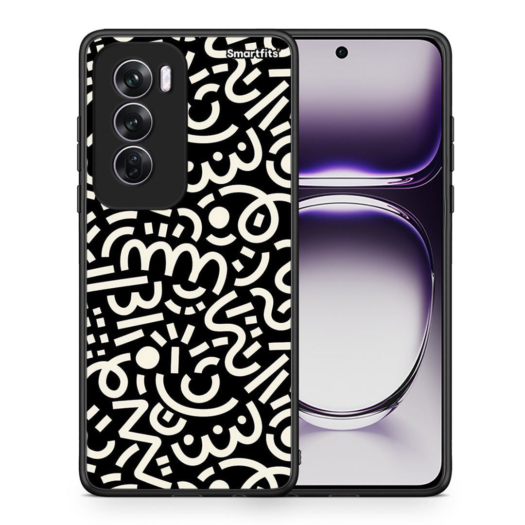 Doodle Art - Oppo Reno12 Pro θήκη