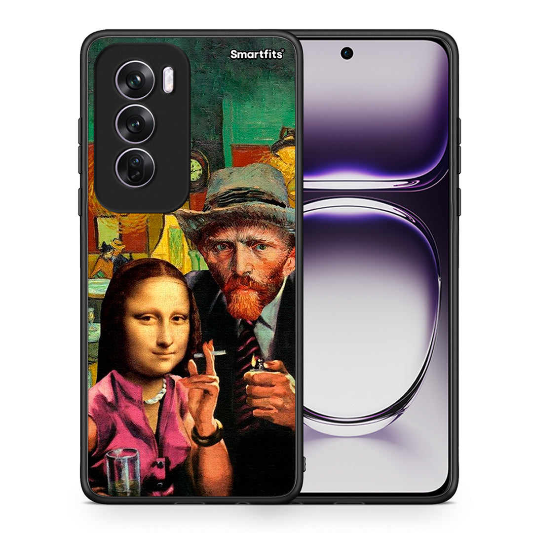 Θήκη Oppo Reno12 Pro Funny Art από τη Smartfits με σχέδιο στο πίσω μέρος και μαύρο περίβλημα | Oppo Reno12 Pro Funny Art case with colorful back and black bezels