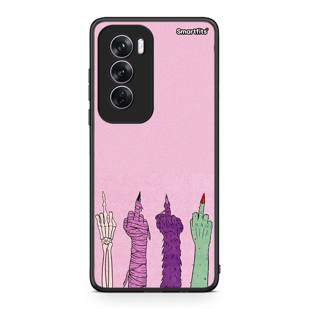 Oppo Reno12 Pro Halloween Be A Lady Θήκη από τη Smartfits με σχέδιο στο πίσω μέρος και μαύρο περίβλημα | Smartphone case with colorful back and black bezels by Smartfits