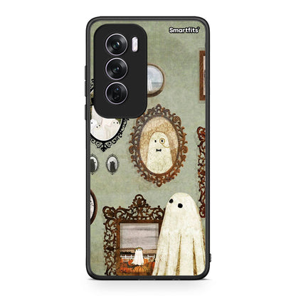 Oppo Reno12 Pro Halloween Ghost Season Θήκη από τη Smartfits με σχέδιο στο πίσω μέρος και μαύρο περίβλημα | Smartphone case with colorful back and black bezels by Smartfits