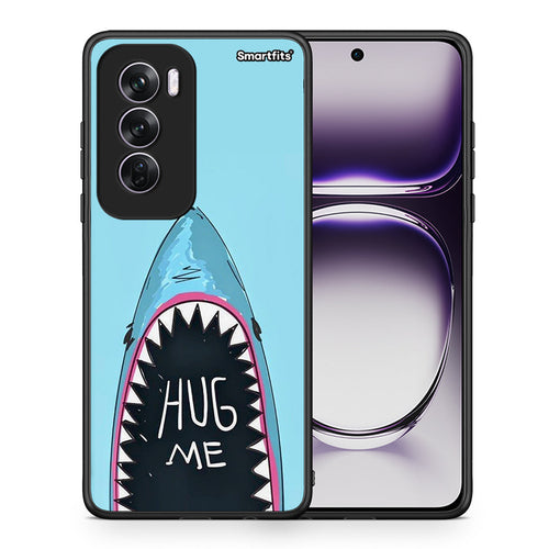 Θήκη Oppo Reno12 Pro Hug Me από τη Smartfits με σχέδιο στο πίσω μέρος και μαύρο περίβλημα | Oppo Reno12 Pro Hug Me case with colorful back and black bezels