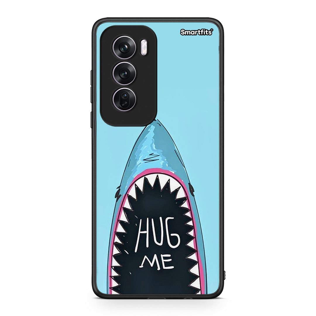 Oppo Reno12 Pro Hug Me θήκη από τη Smartfits με σχέδιο στο πίσω μέρος και μαύρο περίβλημα | Smartphone case with colorful back and black bezels by Smartfits