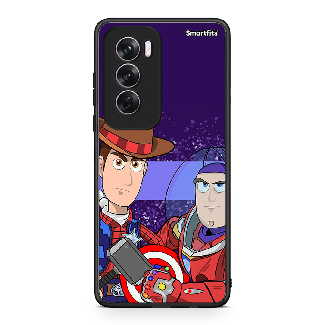 Oppo Reno12 Pro Infinity Story θήκη από τη Smartfits με σχέδιο στο πίσω μέρος και μαύρο περίβλημα | Smartphone case with colorful back and black bezels by Smartfits